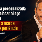 Capa de artigo sobre palestra personalizada com Paul & Jack, destacando que personalizar não é colocar logo no slide, mas transformar a marca em experiência.