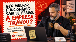 Paul & Jack em capa sobre funcionário indispensável e dependência na empresa