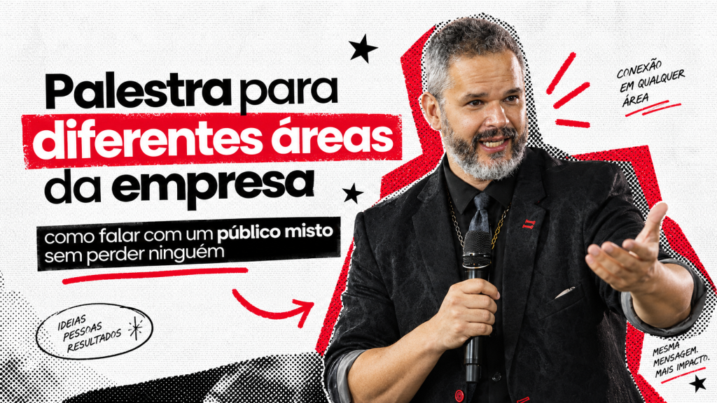 Paul & Jack em conteúdo sobre palestra para diferentes áreas da empresa