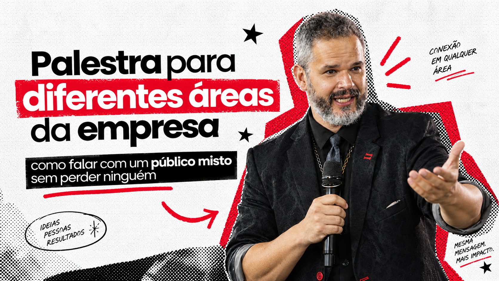 Paul & Jack em conteúdo sobre palestra para diferentes áreas da empresa